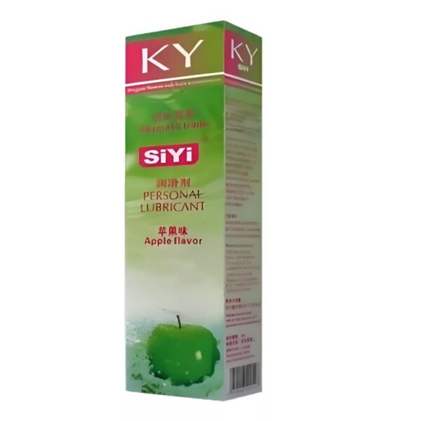 LubricanteManzana001 Lubricante en gel con sabor-base agua