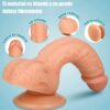 Dildo extra suave macizo tipo real