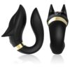 FOX Vibrador doble de silicón 10 velocidades